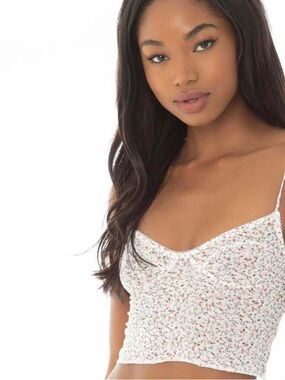 ARE YOU AM I Lux Floral Tank